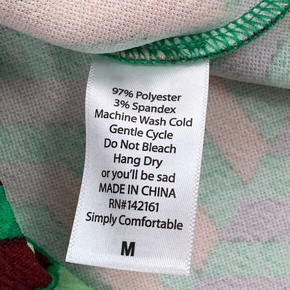 LuLaRoe Pencil Skirt sz M Stretch Cassie Style New NWT Bright Chevron Print - Picture 4 of 4